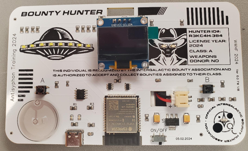 Bounty Hunter Identification Badge